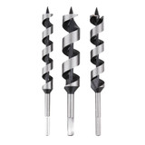 Vaunt 3 Piece Wood Auger Drill Bit 20, 25, 32mm x 235mm image 1
