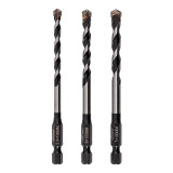 Vaunt Multi-Construction Drill Bit Set - 5.5mm, 6mm, 7mm x 100mm image