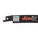 Vaunt X Tough Curved Reciprocating Saw Blades for Wood & Metal - Pack of 5 image 2
