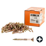 Vaunt 5.0mm x 50mm Multi-Purpose Wood Screws - Box of 100 image