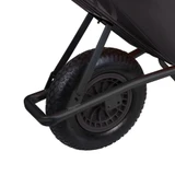 Vaunt Heavy Duty 100Ltr Plastic Tray Reinforced Wheelbarrow image 1