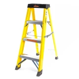 Vaunt 4 Tread 1.11m Fibreglass Step Ladder - Pack of 2 image 1