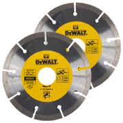 Dewalt 125mm Segmented Diamond Blade - Pack of 2 Dewalt 125mm Segmented Diamond Blade - Pack of 2