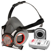 JSP FORCE 8 Typhoon Valved Half Mask - 2 x P3 PRESS TO CHECK Filters JSP FORCE 8 Typhoon Valved Half Mask - 2 x P3 PRESS TO CHECK Filters