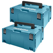 Makita MAKPAC 821551-8 Type 3 Large Connector Case - Pack of 2 Makita MAKPAC 821551-8 Type 3 Large Connector Case - Pack of 2