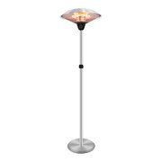 Vaunt Home Electric RC Lantern Patio Heater - Silver 240V