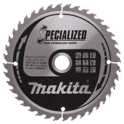 Makita B-32960 165mm x 20mm 40T Specialized Circular Saw Blade