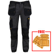 Dewalt Albany Slim-Fit Trouser with Holster Pockets - Black