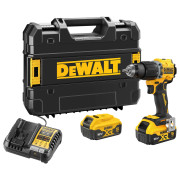 Dewalt DCD799P2T 18V XR Brushless Combi Drill, 2x 5.0Ah Batteries, Charger & TSTAK Case