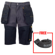 Dewalt Hamden Pro-Stretch Shorts - Grey & Black