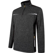 JCB Trade Elmhurst II Grey Quarter Zip Knitted Jumper