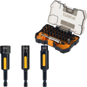 Dewalt DT70901T-QZ 32 Piece McLaren F1 FLEXTORQ Screwdriving Bit Set With 3 Piece Nut/Socket Driver Set