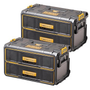 Dewalt DWST83529-1 TOUGHSYSTEM 2.0 2x Drawer Unit - Pack of 2