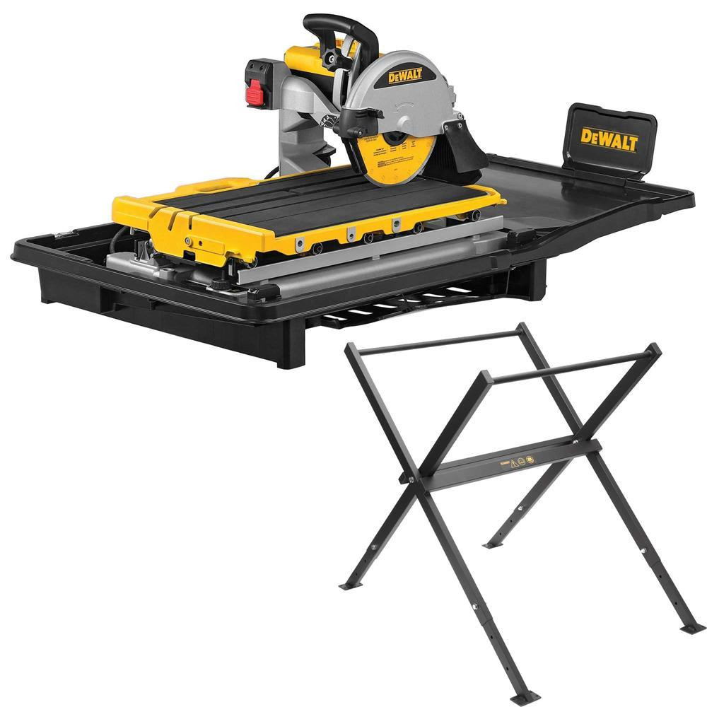 Dewalt D36000 940mm Wet Tile Saw & Legstand ITS.co.uk