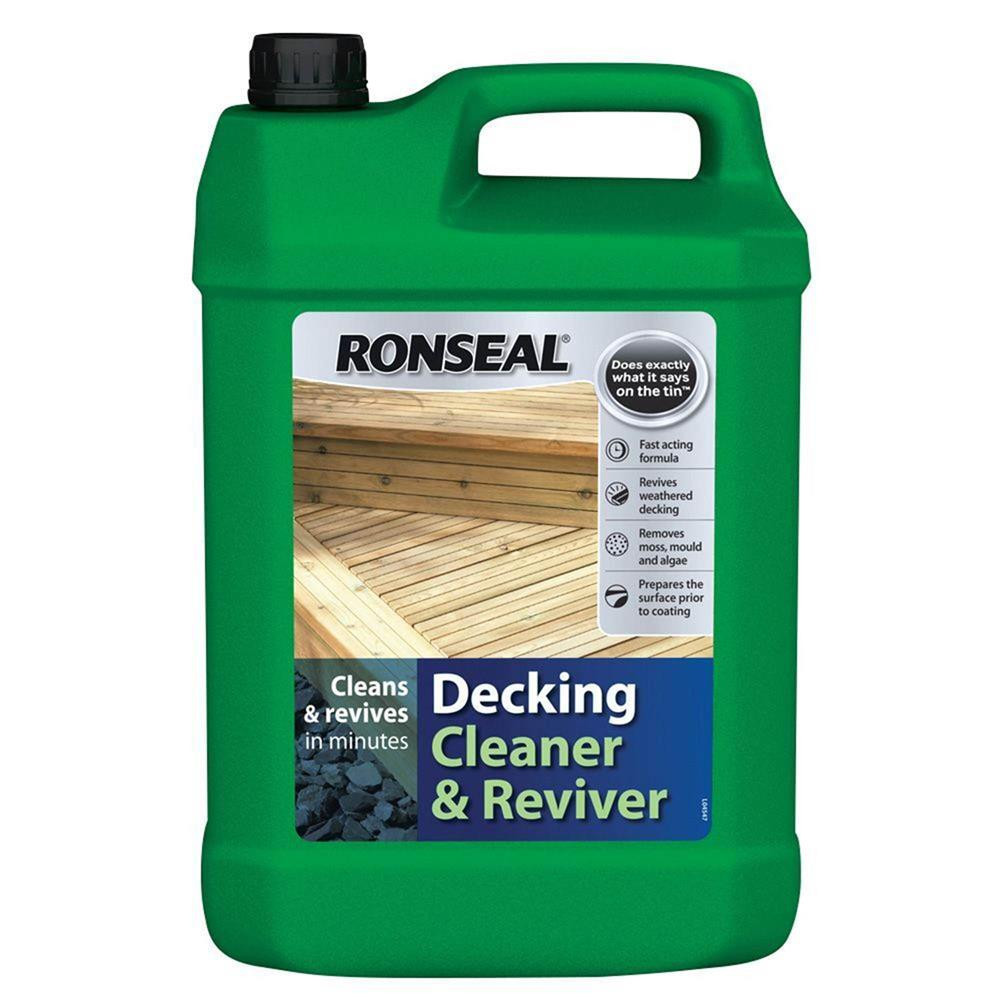 Ronseal Decking Cleaner & Reviver 5 Litre