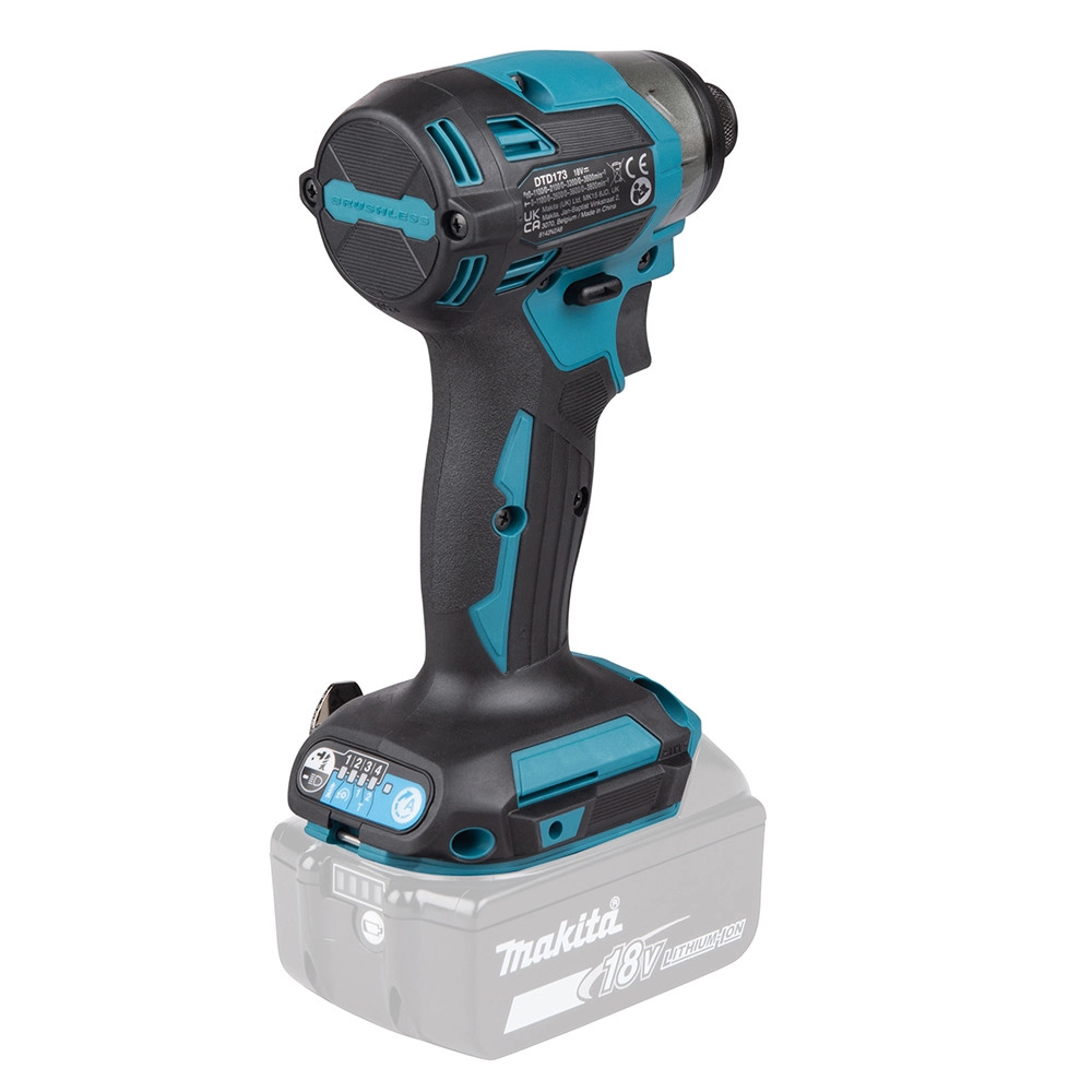 Makita DTD173Z 18V Li-ion borstelloze LXT Impact Driver, batterijen en oplader niet inbegrepen Makita DTD173Z 18V Li-ion borstelloze LXT Impact Driver, batterijen en oplader niet inbegrepen