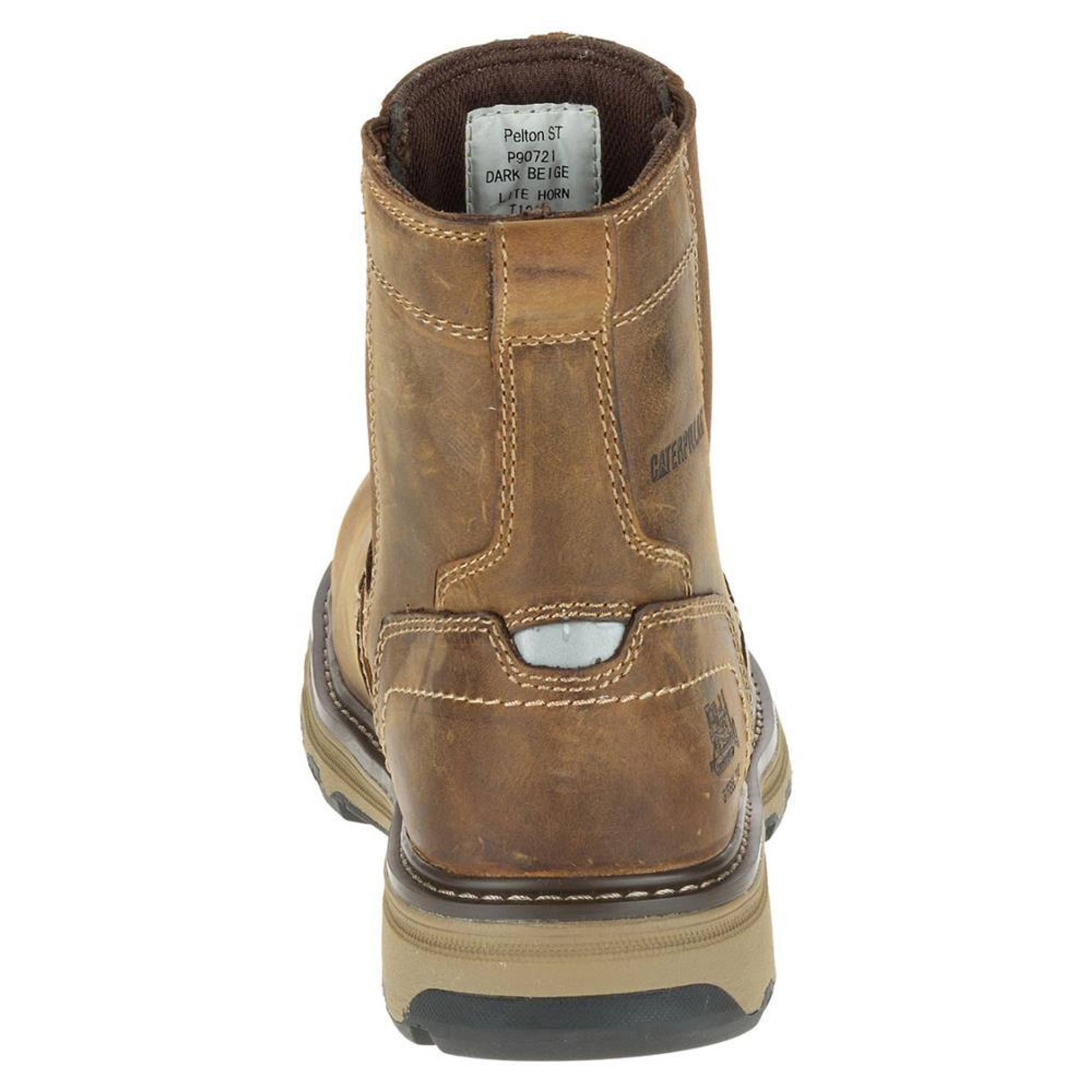 Caterpillar Pelton Dealer Safety Boots- Brown | ITS.co.uk
