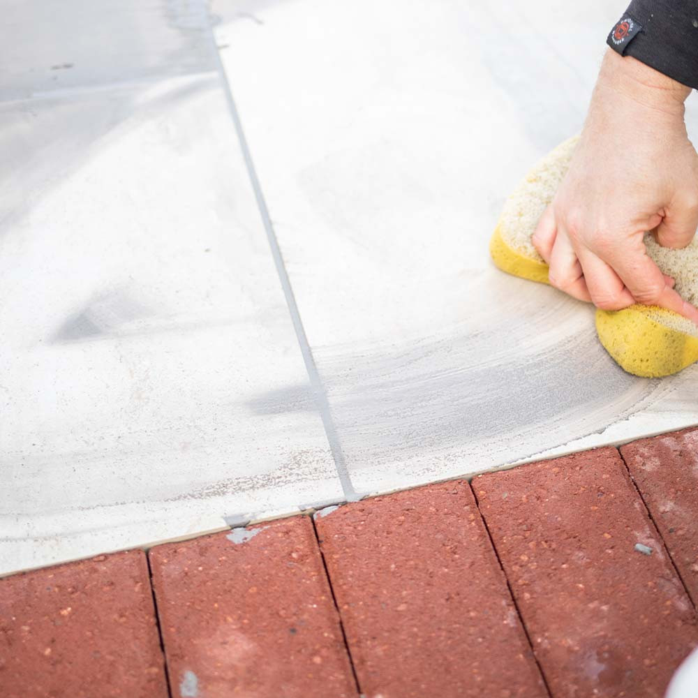 Azpects Easygrout Porcelain Patio Paving Grouting Slurry 15Kg Light Grey