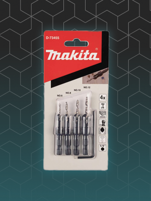 Image of the Makita Countersinks, Counterbores & Plug Cutters category