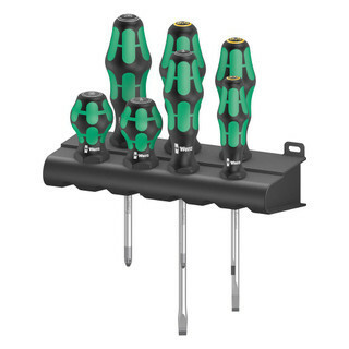 Wera Kraftform Kompakt 20 Screwdriver With Rapidaptor Bit Holder &  Bits,051021