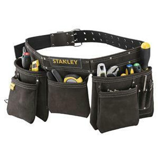 STANLEY STST1-80116 leather double nail pocket pouch - STANLEY