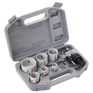 Bosch 9 Piece Plumbers Holesaw Set Bosch 9 Piece Plumbers Holesaw Set
