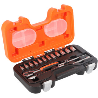 Bahco 16 Piece 1/4" Sq. Socket Set