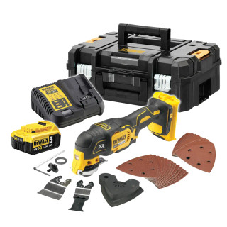 Kit Multi-cutters 18V 5Ah batteries Dewalt DCS356P2 