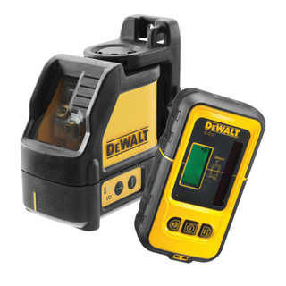 Dewalt DW088CGD Professional Self Levelling Cross Line Green Laser + Detector Dewalt DW088CGD Professional Self Levelling Cross Line Green Laser + Detector