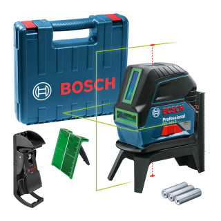 Bosch GCL 2-15 G Professional Green Combi Line Laser with Rotating Mount & Case Bosch GCL 2-15 G Professional Green Combi Line Laser with Rotating Mount & Case