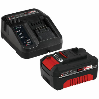 Einhell 4.0Ah 18V Power X-Change Li-Ion Battery & Charger Starter Kit