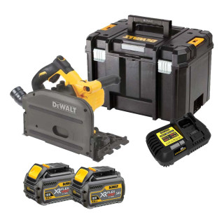 Dewalt DCS520T2 54V XR FLEXVOLT Brushless Plunge Saw, 2x 6.0Ah XR FLEXVOLT Batteries, Charger & Case Dewalt DCS520T2 54V XR FLEXVOLT Brushless Plunge Saw, 2x 6.0Ah XR FLEXVOLT Batteries, Charger & Case