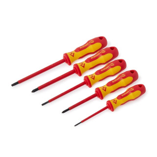 CK 5 Piece SL/PZ Triton Insulated Screwdriver Set