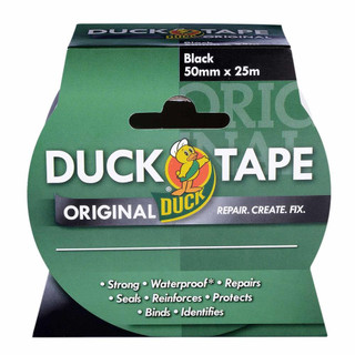 Duck Tape Original Black 50mm x 25m Duck Tape Original Black 50mm x 25m