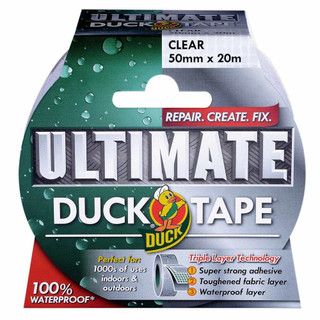 Duck Tape Ultimate Clear 50mm x 25m Duck Tape Ultimate Clear 50mm x 25m