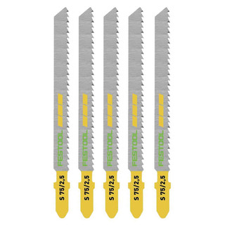 Festool 204256 Jigsaw Blades WOOD FINE CUT - Pack of 5 Festool 204256 Jigsaw Blades WOOD FINE CUT - Pack of 5
