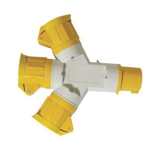 3 Way Splitter (16amp 110 Volt)