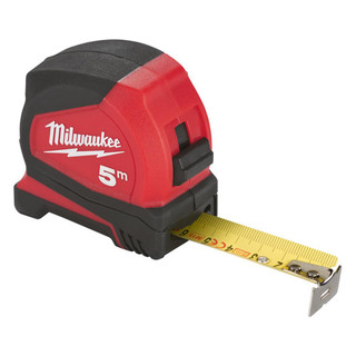 Milwaukee Pro Compact Tape Measure 5m/16ft Milwaukee Pro Compact Tape Measure 5m/16ft