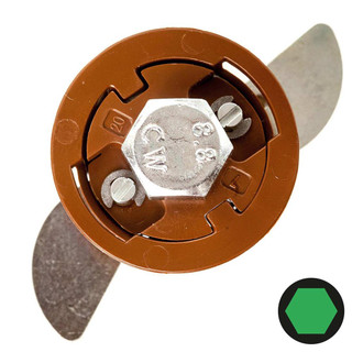 Gripit 20mm Brown Plasterboard Fixing - Pack of 8 Gripit 20mm Brown Plasterboard Fixing - Pack of 8