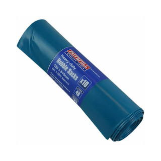 Faithfull Blue Heavy-Duty Rubble Sacks - Pack of 10