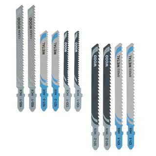 Dewalt DT2294-QZ 10 Piece Wood & Metal Cutting Jigsaw Blades Set