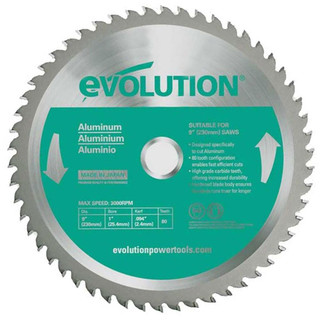 Evolution A230TCT-80CS 230mm Aluminium Blade Evolution A230TCT-80CS 230mm Aluminium Blade