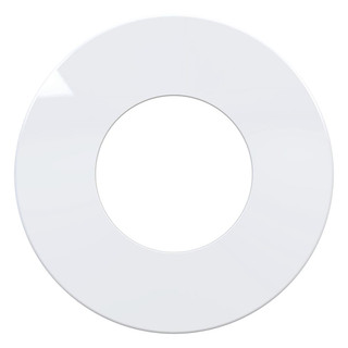Luceco F-Type Bezel Accessory Flat - Gloss White