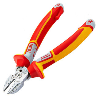 NWS VDE 3-in-1 Electricians Side Cutters 160mm