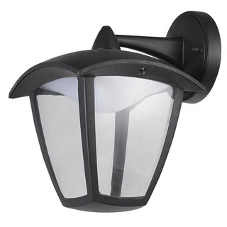 Luceco Outdoor LED Top Arm Coach Lantern Black 8W 640LM