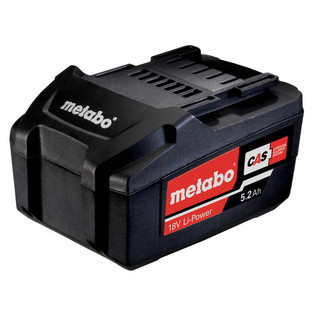 Metabo 5.2Ah 18V Li-Power Battery Pack Metabo 5.2Ah 18V Li-Power Battery Pack