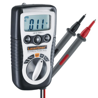 Laserliner 083.032A Pocket Size MultiMeter With Continuity Tester Laserliner 083.032A Pocket Size MultiMeter With Continuity Tester