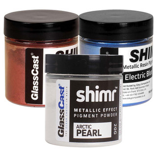 SHIMR Metallic Resin Pigment Powder - Arctic Pearl