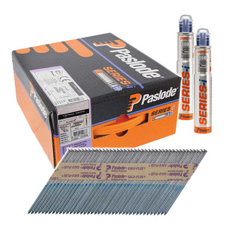Paslode 34° 90mm x 3.1mm Galvanised Plus IM360Ci Collated Nails - Pack of 2200 Paslode 34° 90mm x 3.1mm Galvanised Plus IM360Ci Collated Nails - Pack of 2200