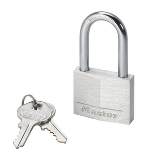 Master Lock 40mm Aluminium Padlock 38mm Shackle 6mm Diameter Master Lock 40mm Aluminium Padlock 38mm Shackle 6mm Diameter